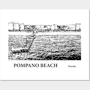 Pompano Beach Florida Posters and Art